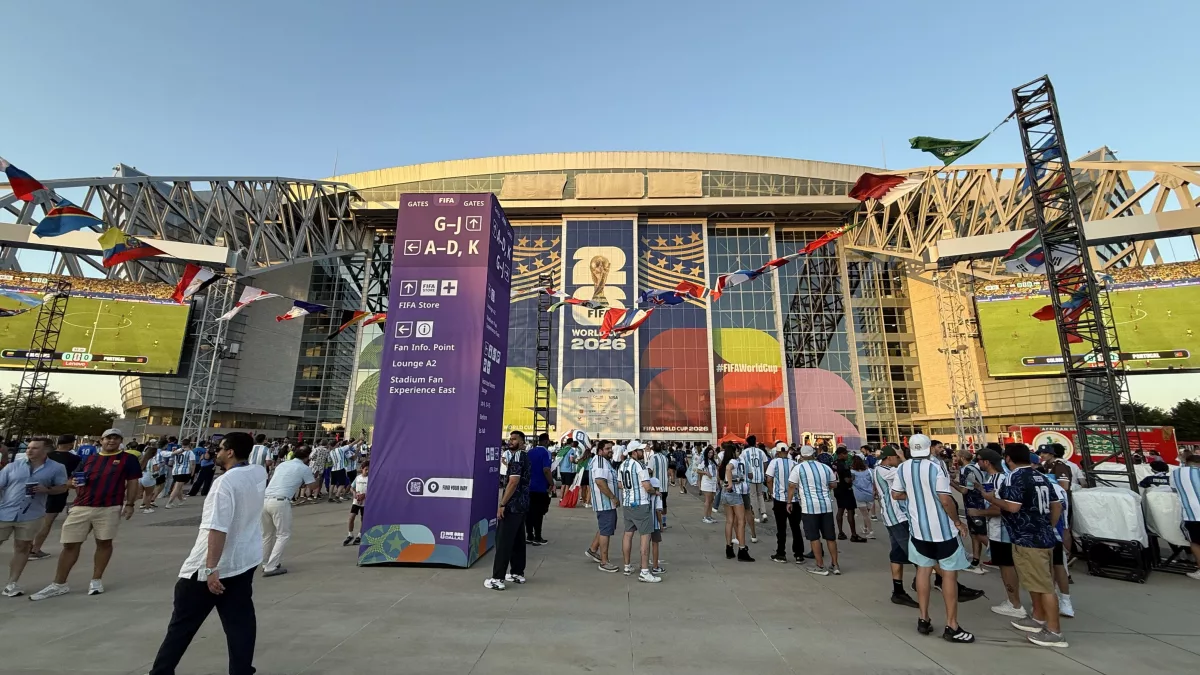 El show de marcas en el Fan Zone y Messi, siempre Messi (cositas que dejó el Argentina