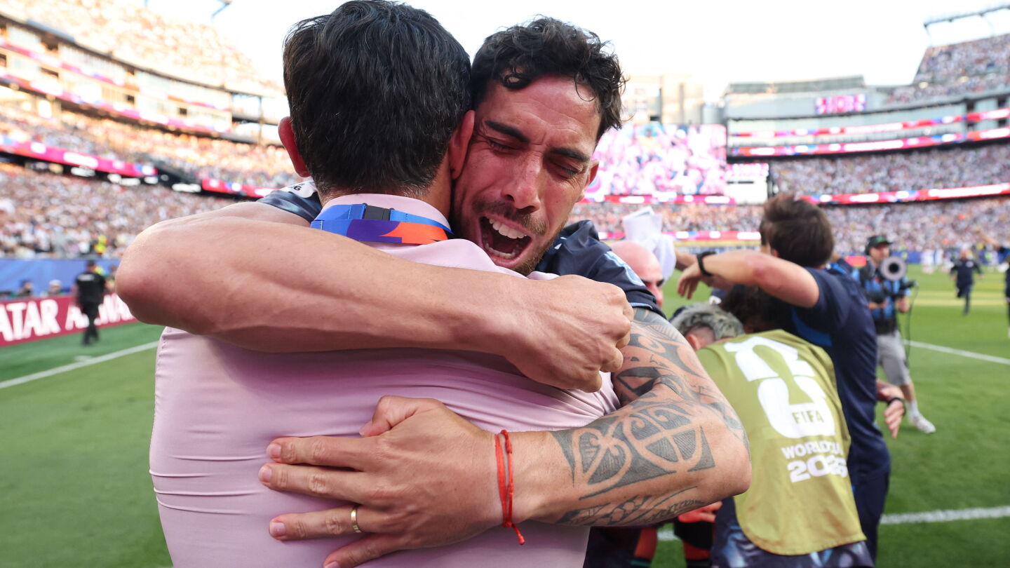 El festejo especial con “Roquegol”