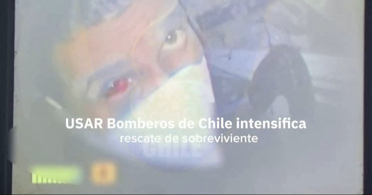 Venezuela: ardua lucha para rescatar a guardia atrapado hace una semana bajo escombros