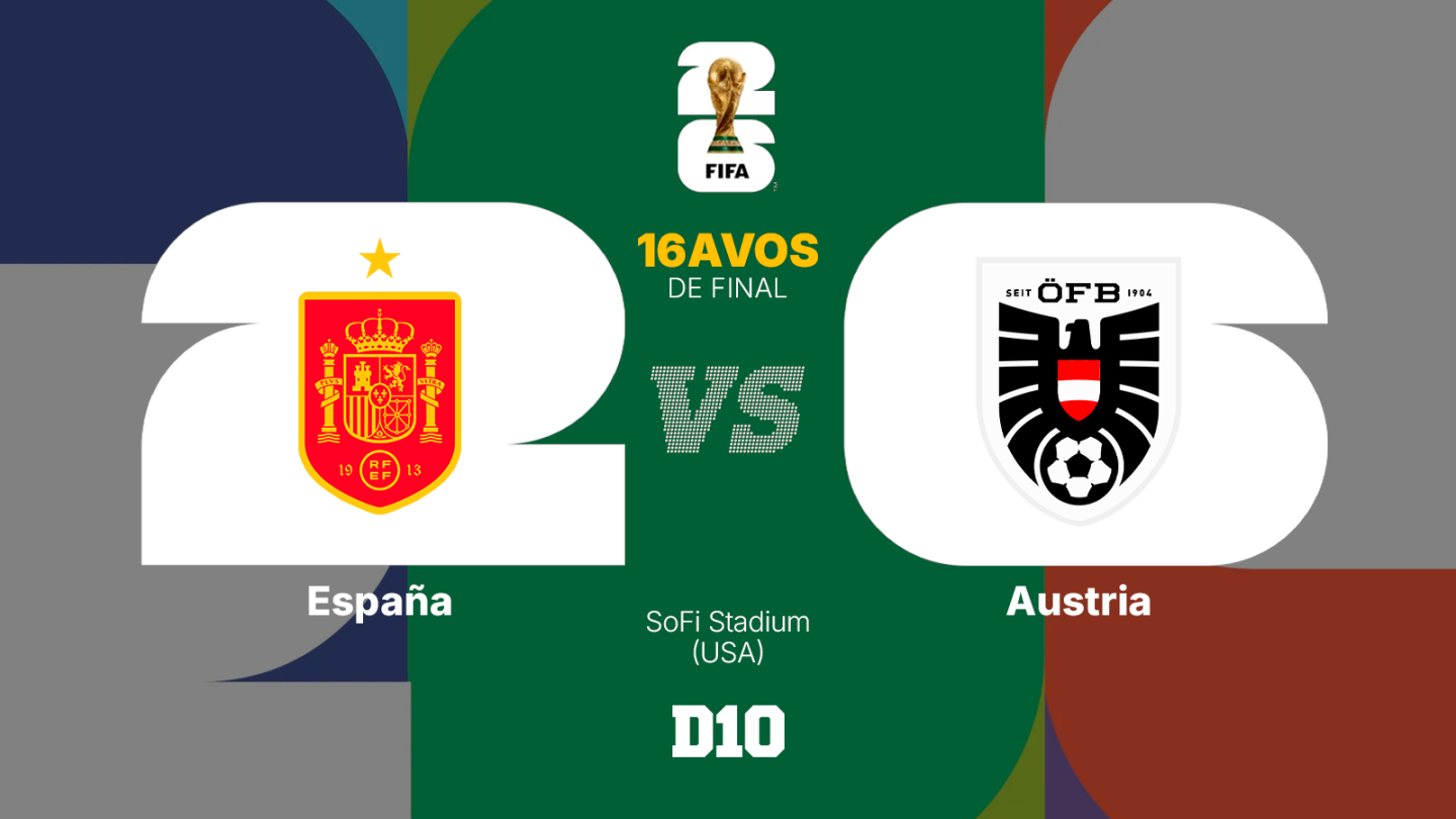 Paso a paso: España vs. Austria