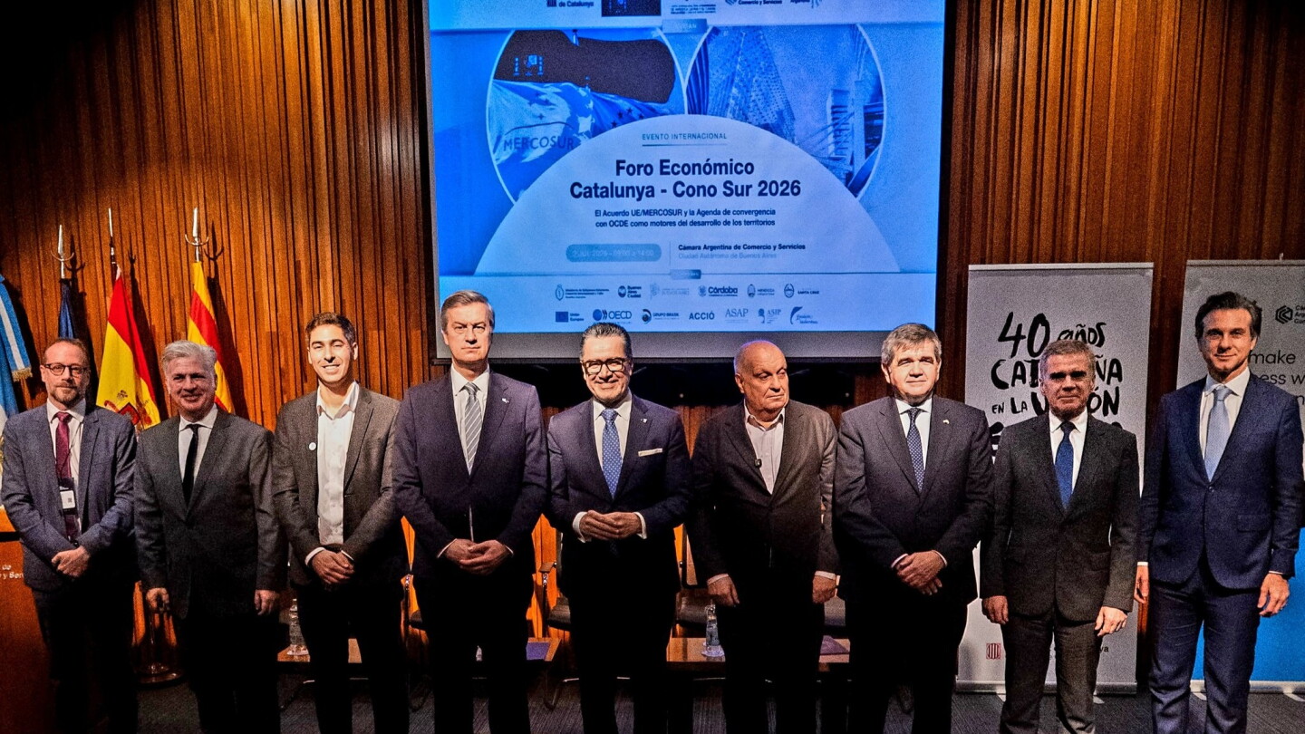 Foro Económico Cataluña-Cono Sur analiza oportunidades del acuerdo UE-Mercosur