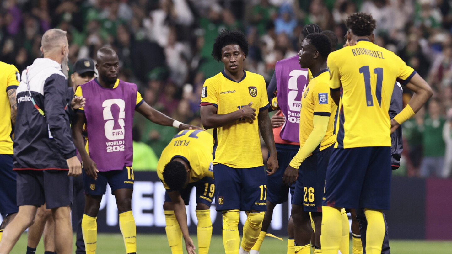 Ecuador reclama a FIFA "sobre lo sucedido frente a México"