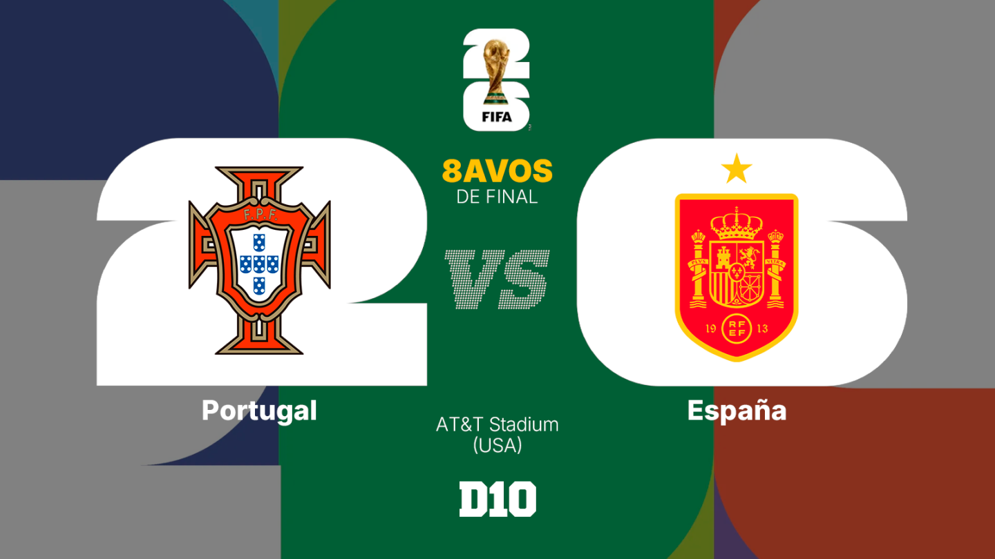 Paso a paso: Portugal vs. España