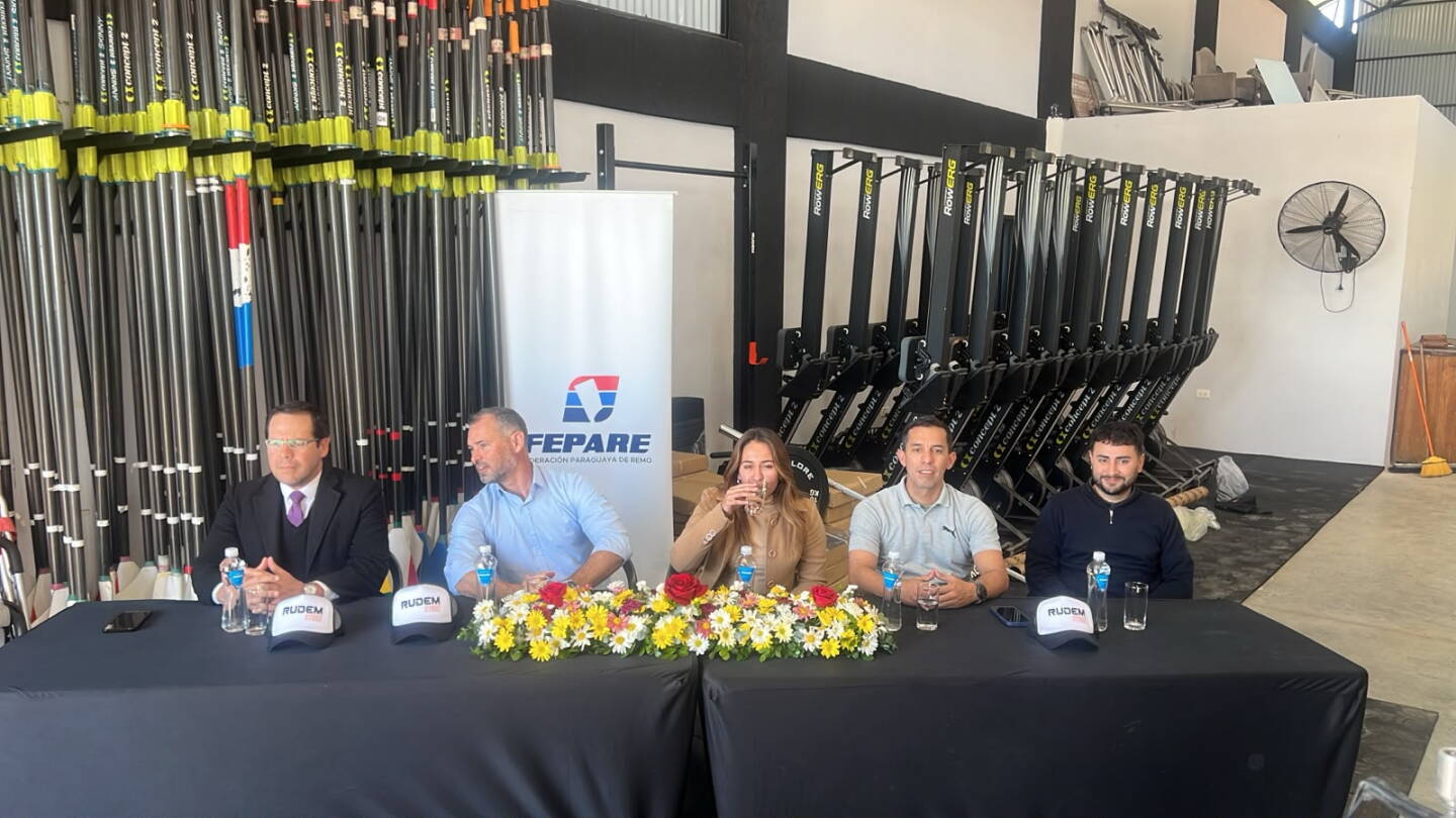 Presentan el Sudamericano de Remo U17 "Asunción 2026"