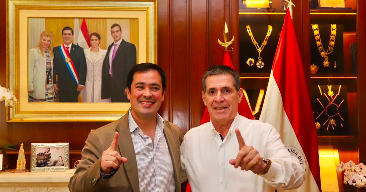 Diputado Gamarra destaca la fortaleza del Partido Colorado tras reunión con Horacio Cartes