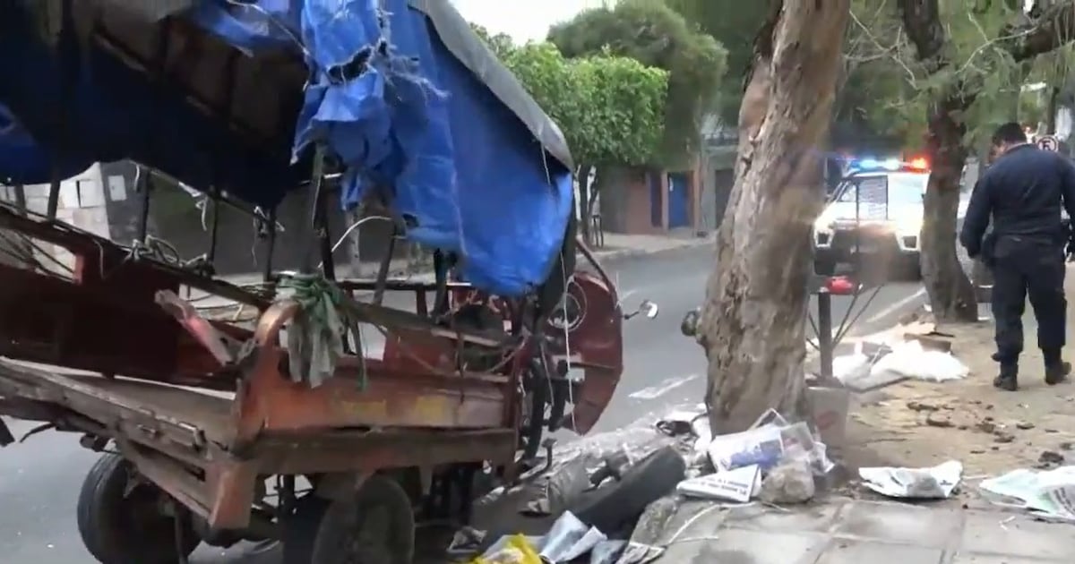 Joven chocó contra muro al intentar huir tras embestir y matar a conductor de motocarro