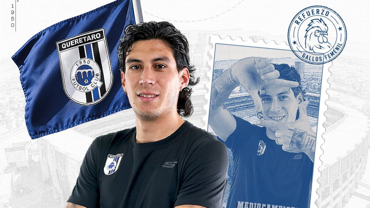 Querétaro presenta a Enzo Giménez