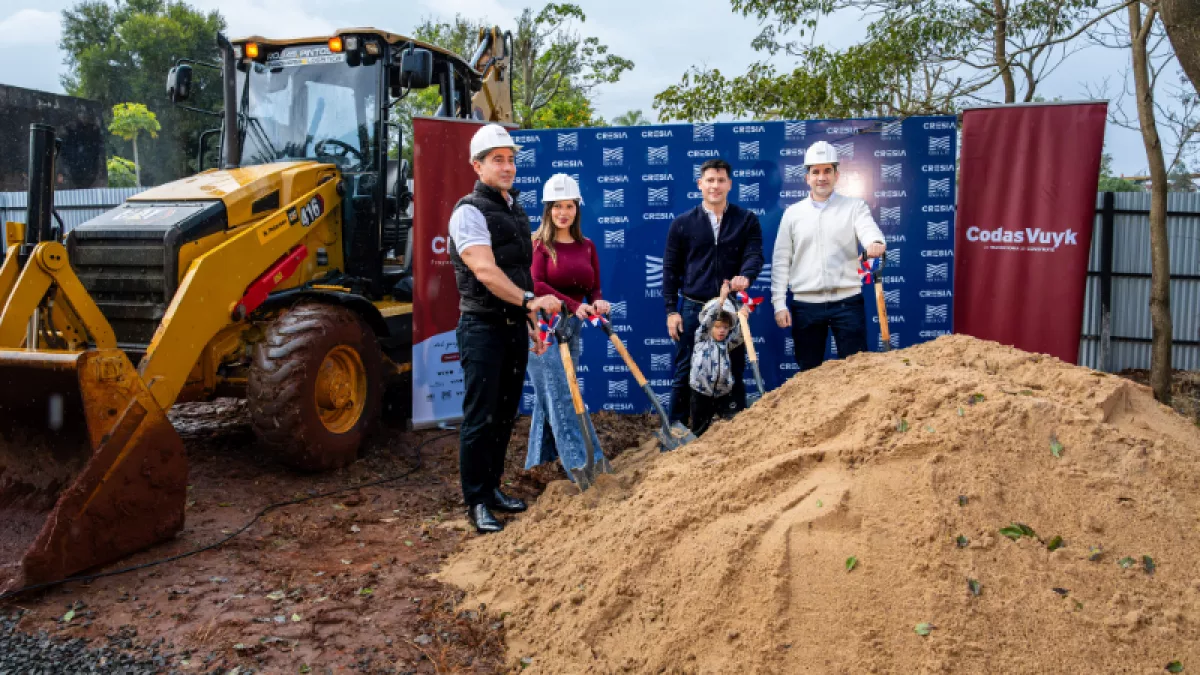 Cresia inicia la construcción de Paseo Mboi Ka'ẽ, su quinto desarrollo en Encarnación