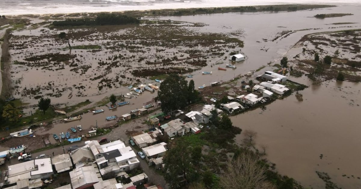 Fuerte temporal en Chile deja tres fallecidos y decenas de damnificados