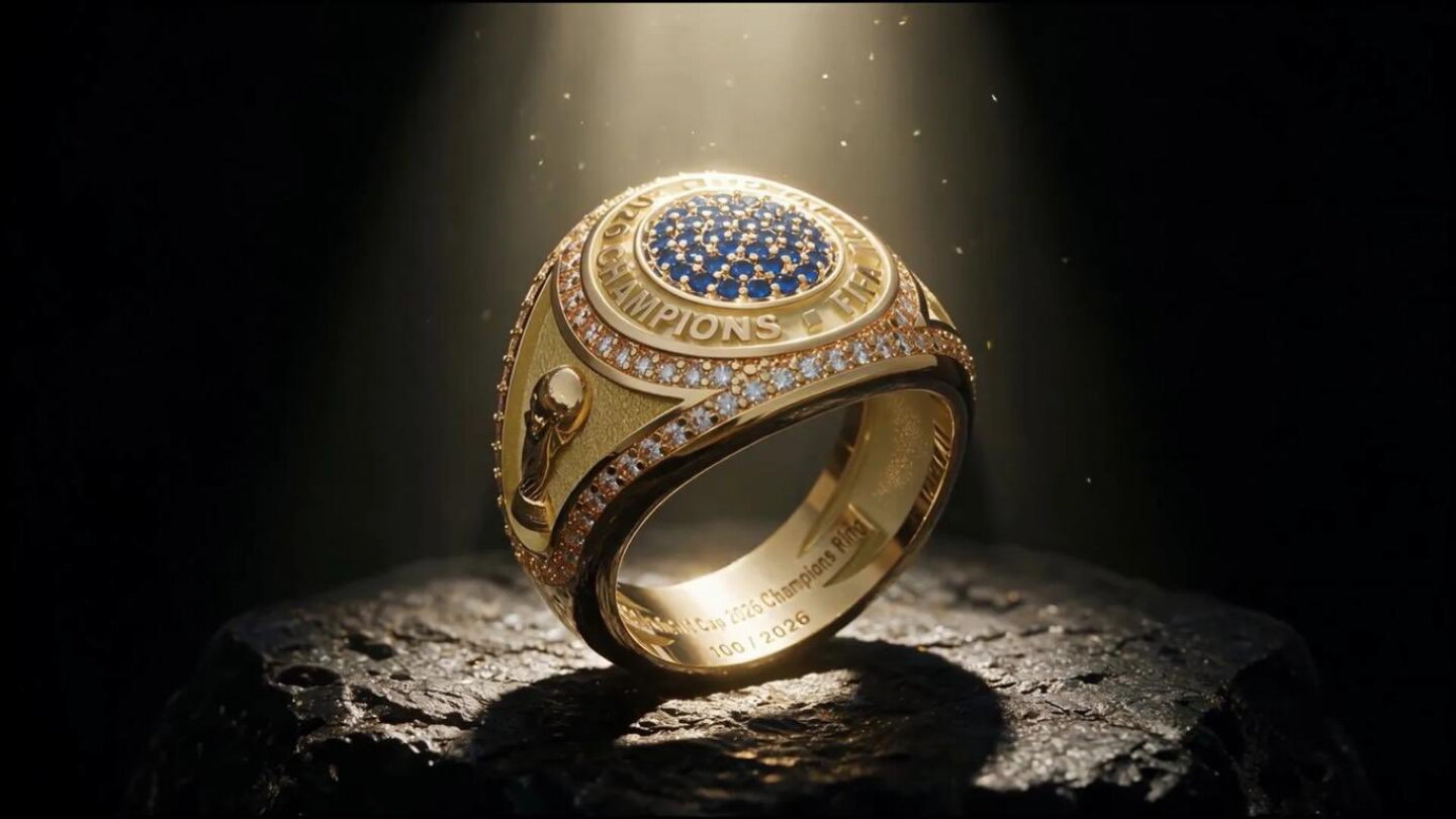 El anillo para los campeones del mundo