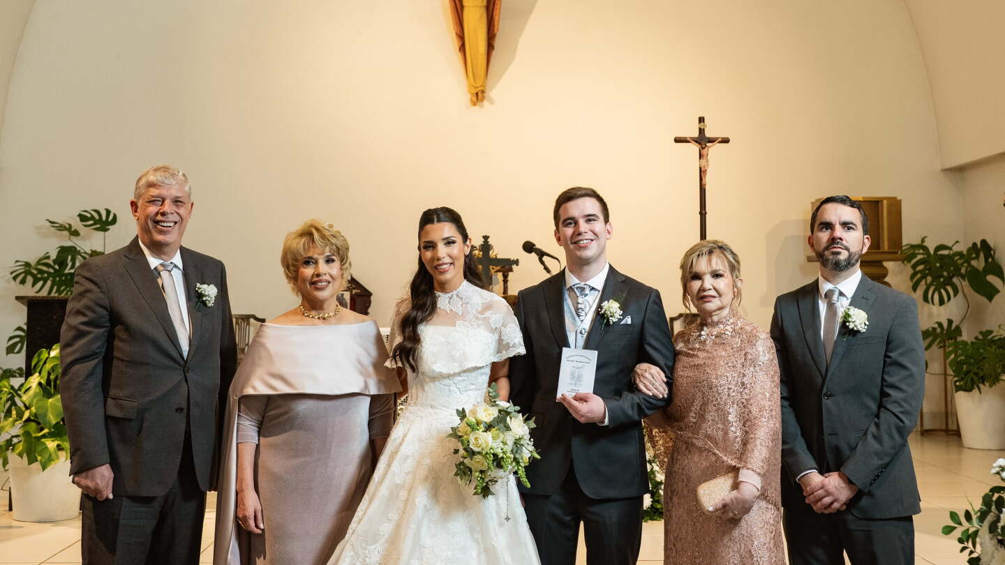 Victoria y Pedro sellaron su amor