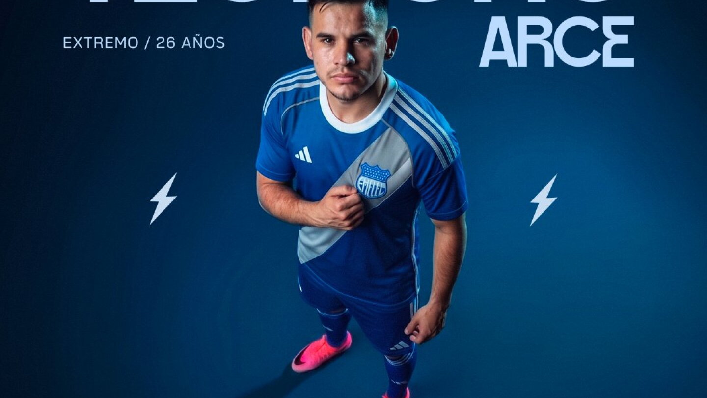 Teodoro Arce, presentado en Emelec