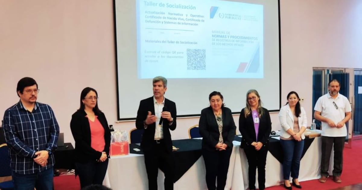 Capacitan a futuros médicos para fortalecer el registro de nacimientos y defunciones en Paraguay