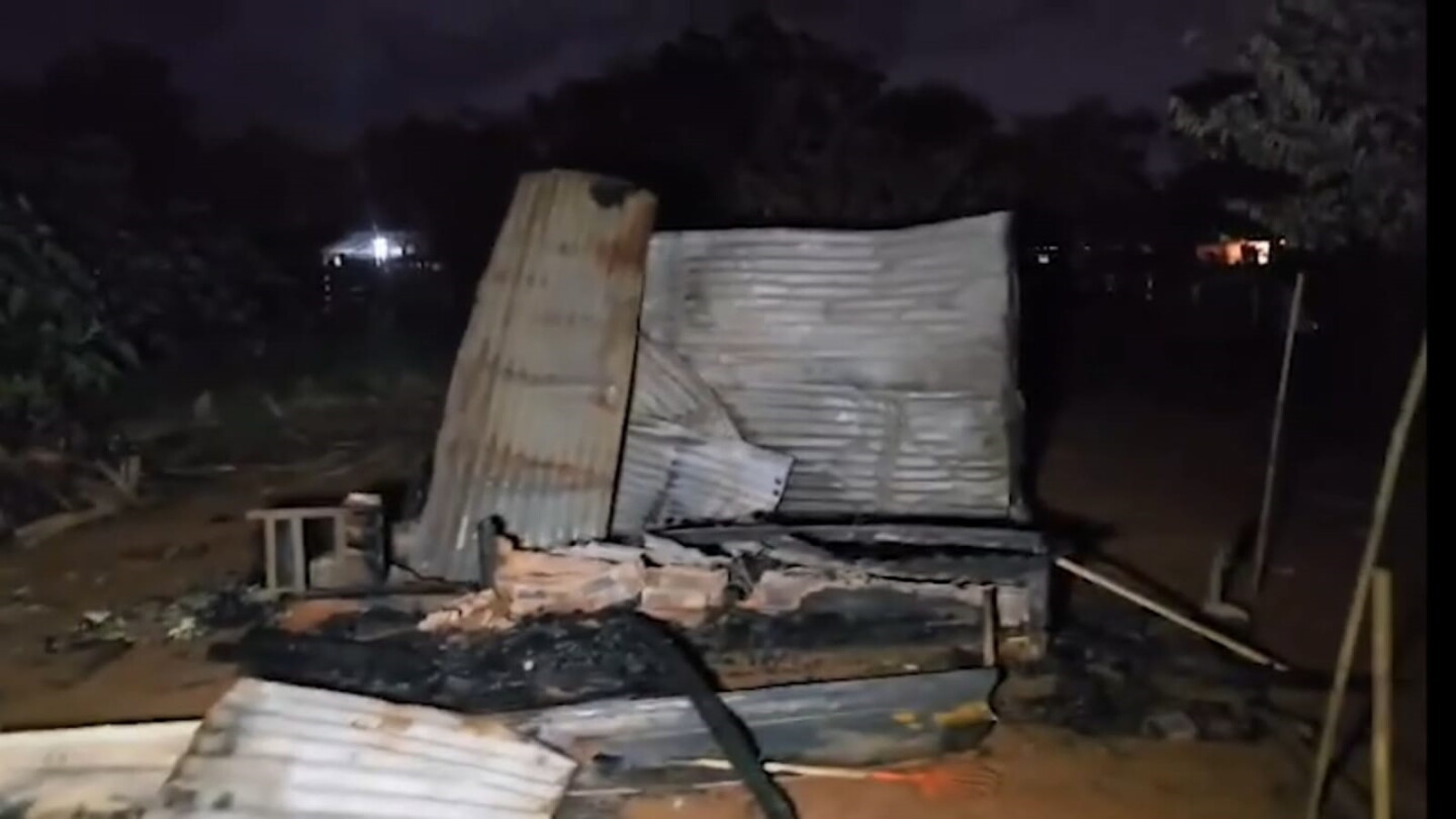 Niña de 3 años muere en un voraz incendio que consumió una precaria vivienda en Caaguazú