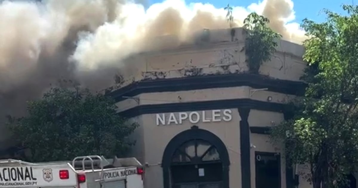 Controlan incendio en bar asunceno con 70 % de destrucción y sin víctimas