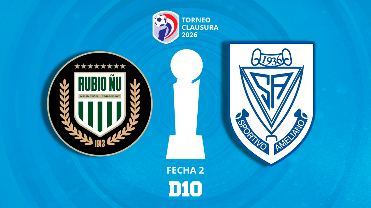 Rubio Ñu vs. Sportivo Ameliano: Paso a paso