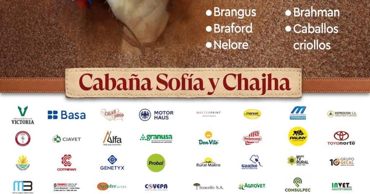 Gran remate anual de Cabaña Sofía y Chajha reunirá lo mejor de la genética bovina y equina
