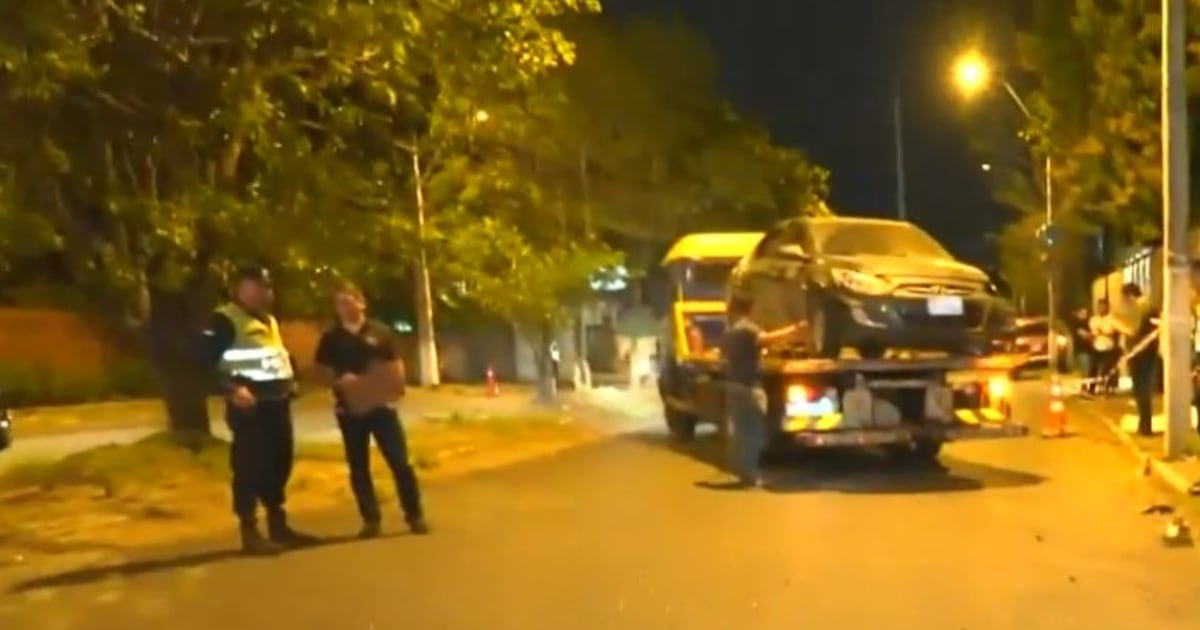 Conductor aparentemente alcoholizado chocó contra un automóvil y mató a una mujer en Lambaré