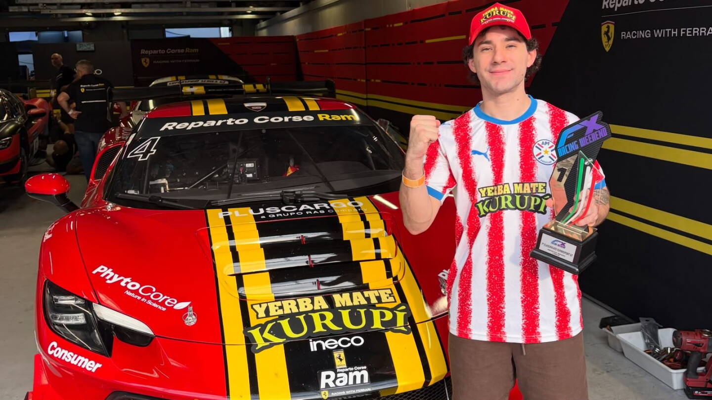 Gran victoria de Oscar Bittar en Monza