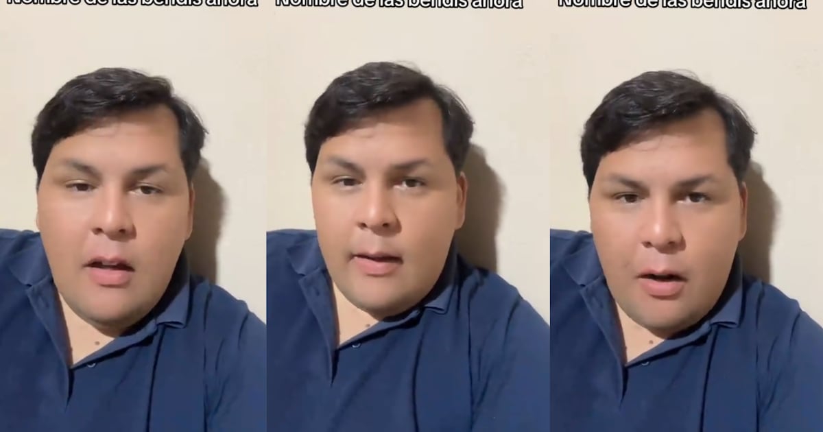 Tiktoker pide poner nombres auténticos a los niños, no: “Piero o Diésel”
