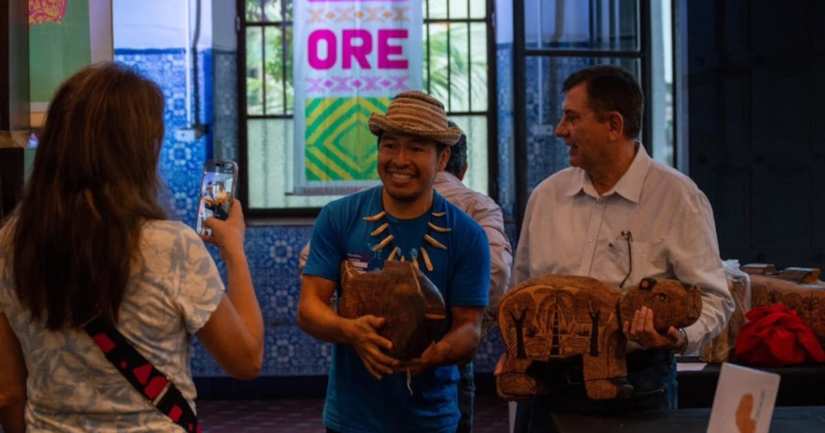 Feria ORE: pueblos indígenas exponen su arte y artesanía