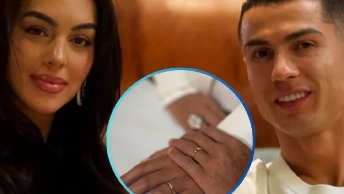 Cristiano y Georgina se casan: publican primera foto como marido y mujer