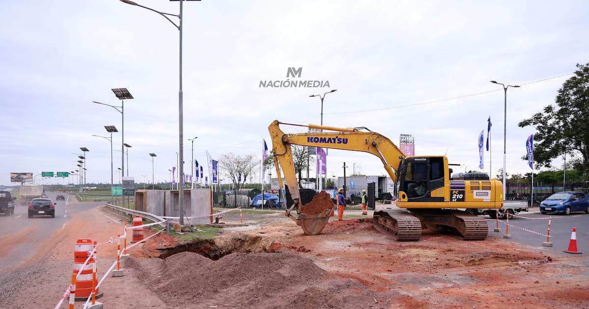 Obras en avda. Gral. Elizardo Aquino