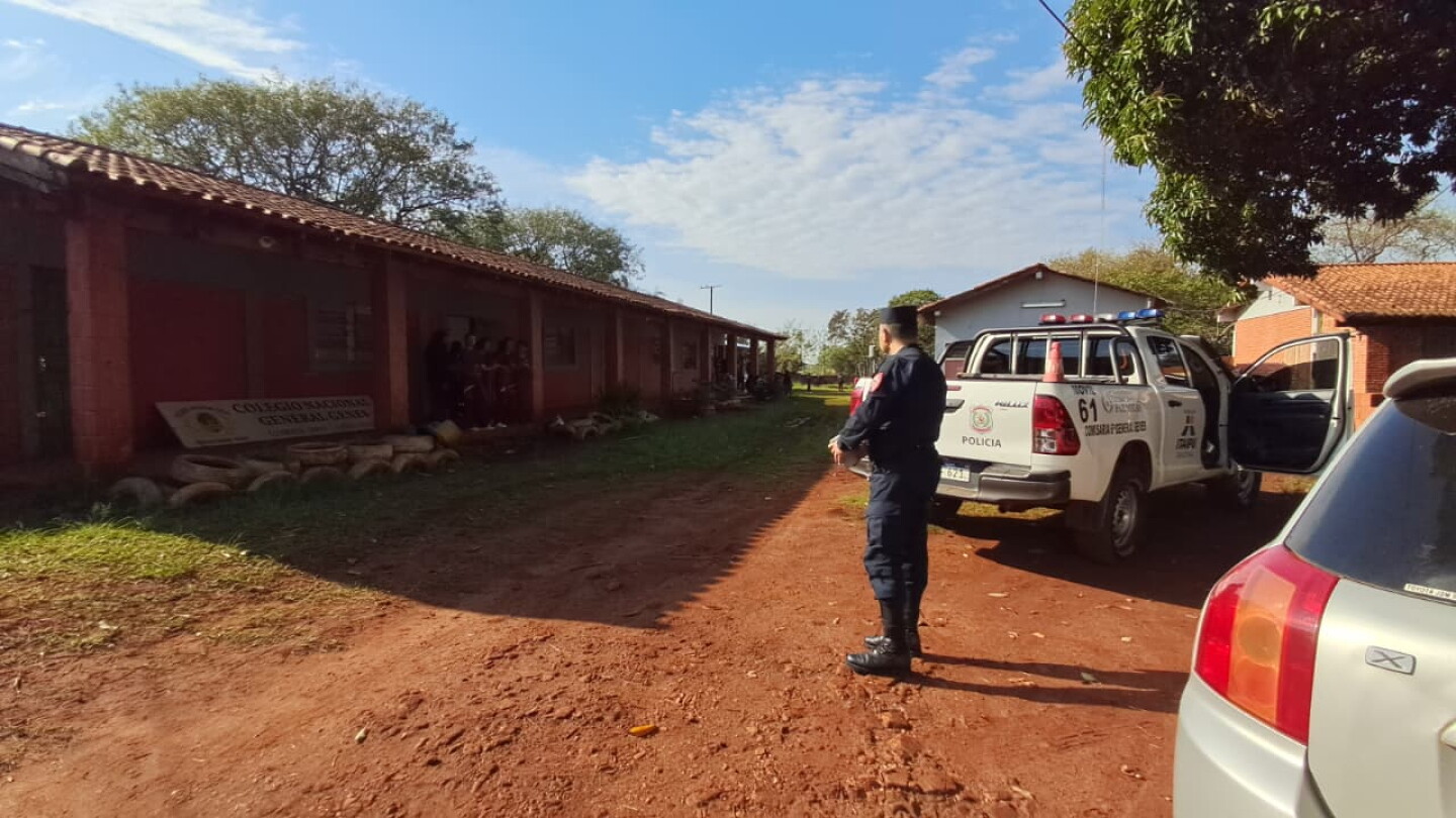 Roban electrodomésticos de un colegio de Pedro Juan Caballero