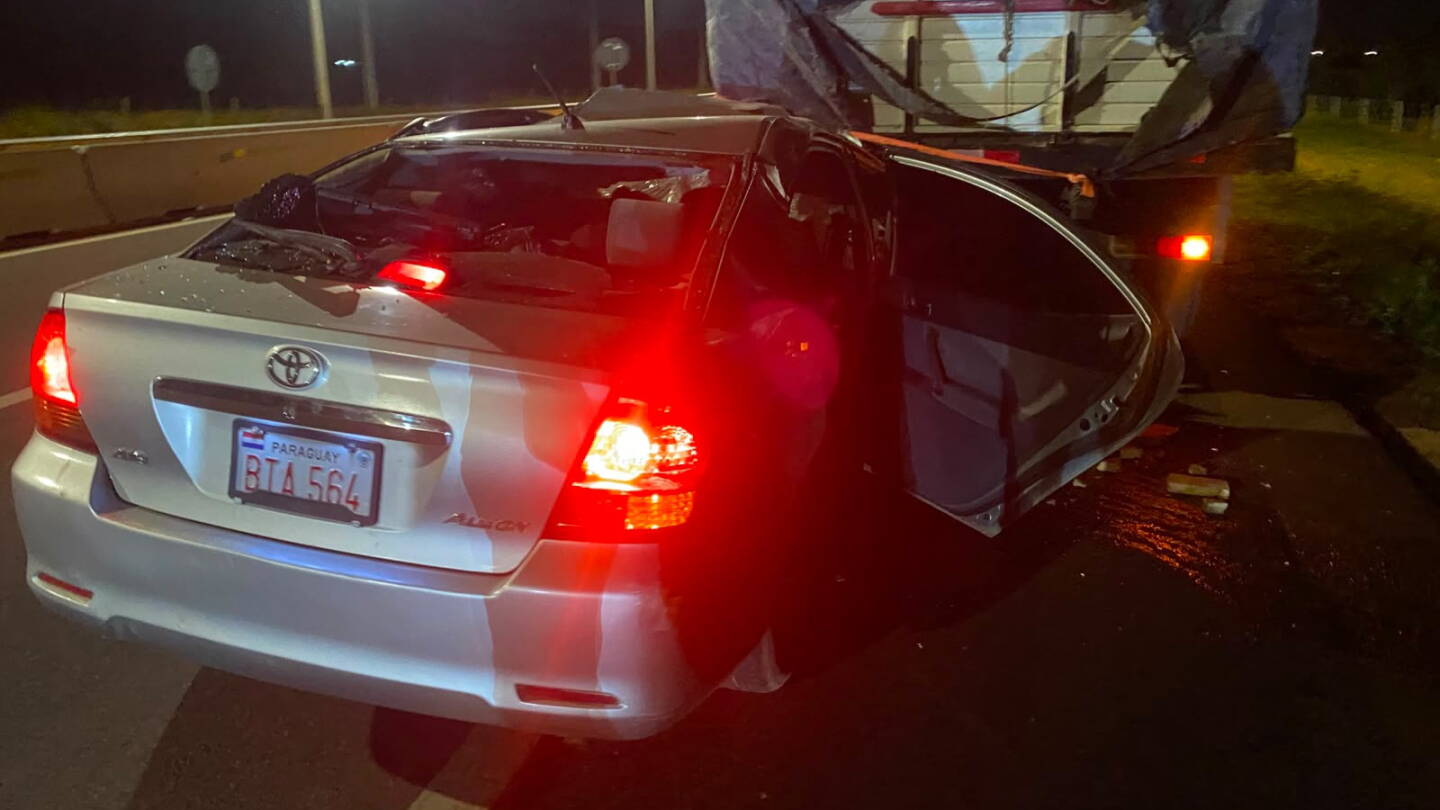 Accidente fatal en la PY02 deja un policía muerto y otro herido en Caacupé