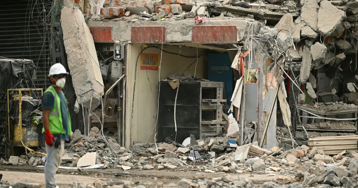 Terremoto en Colombia: remueven escombros, pero con pocas esperanzas de hallar sobrevivientes