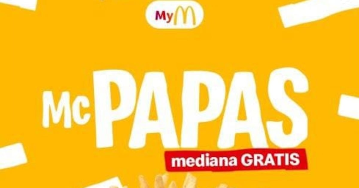 ¡McDonald’s regala papas fritas a través de la app!
