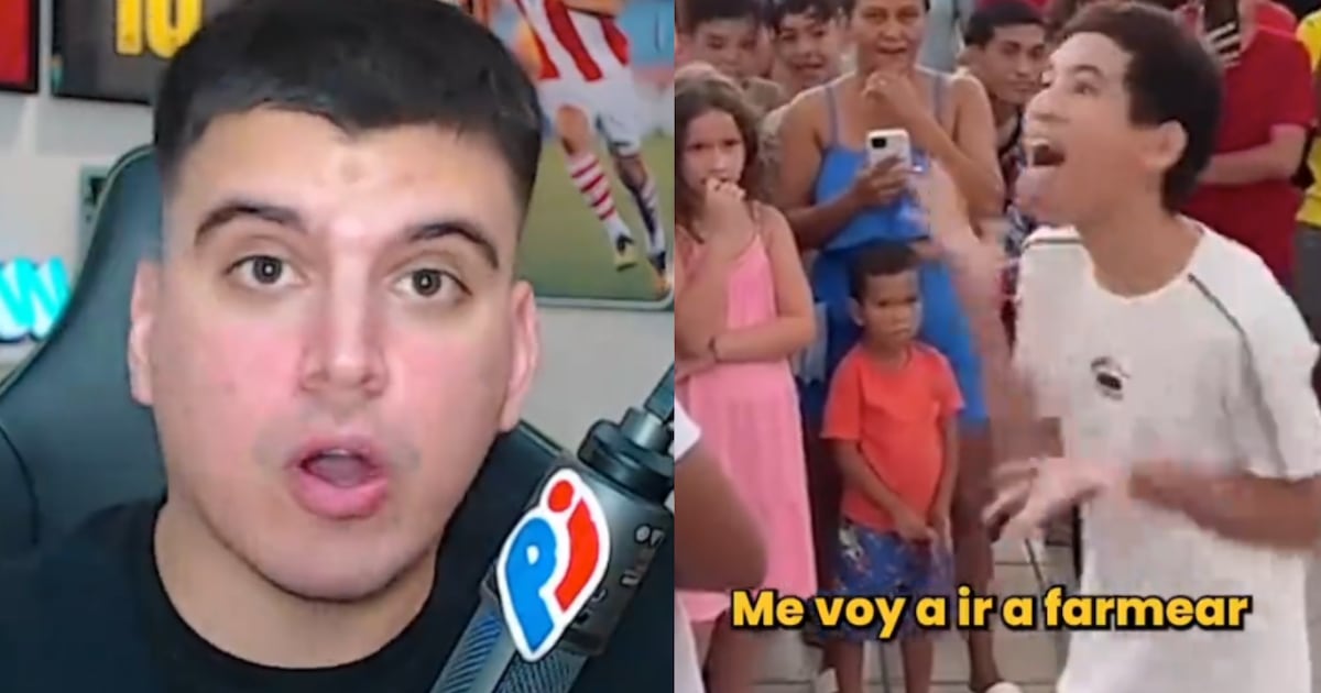 “Le voy a tatuar un cintarazo”: streamer amenaza sobre la competencia de “farmear aura”