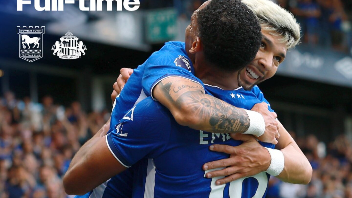 Ipswich vence al Sunderland en la primera jornada de la Premier League
