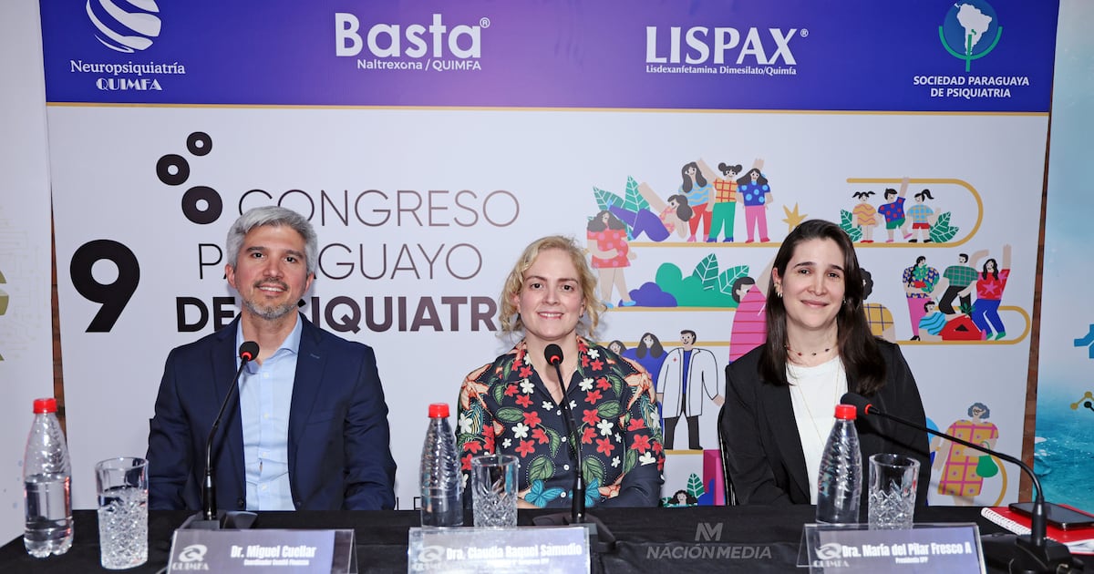 Congreso de Psiquiatría reunirá a especialistas de seis países en Asunción