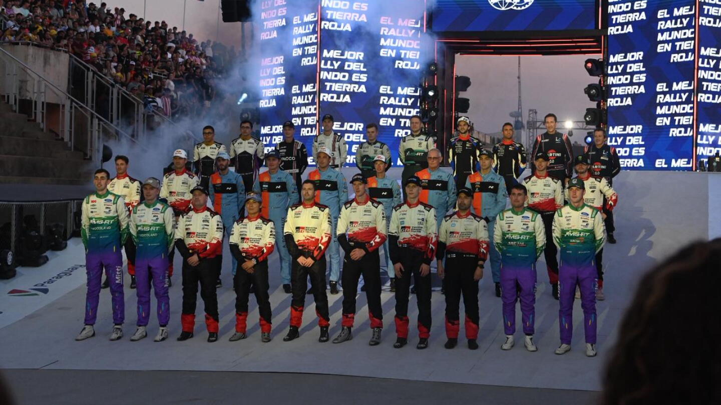 El Rally del Paraguay tuvo su gran largada simbólica