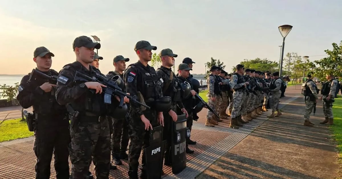 Encarnación: Policía refuerza seguridad ante protestas de médicos