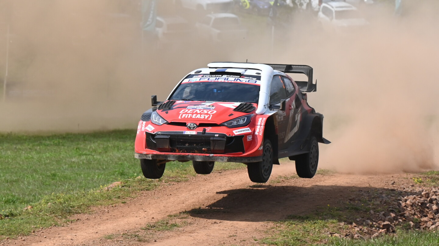 Sami Pajari se mantiene líder en el Rally del Paraguay 2026