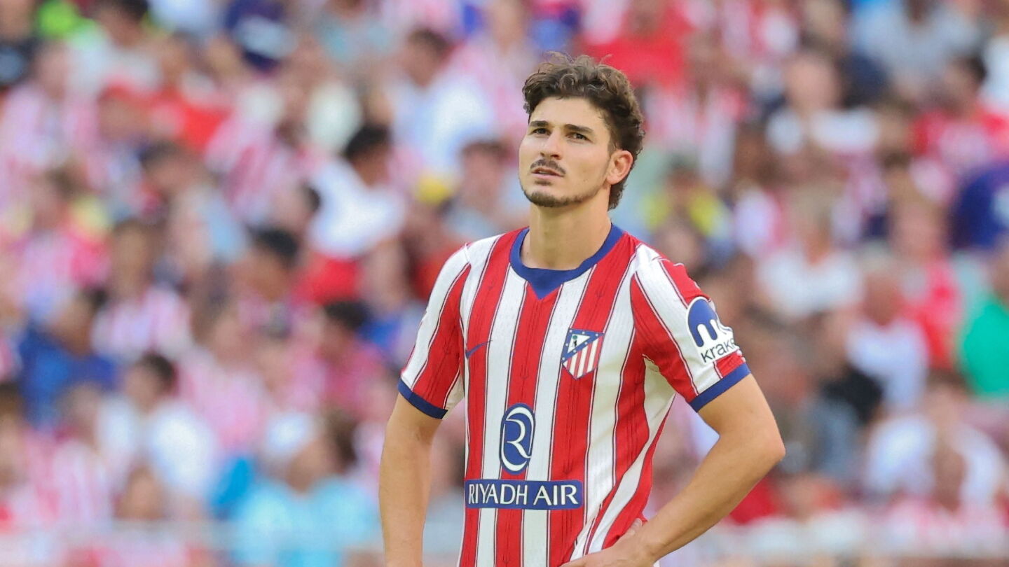 Julián Álvarez se reintegra a los entrenamientos del Atlético de Madrid