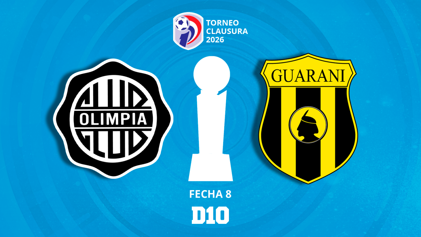 Olimpia vs. Guaraní: Paso a paso