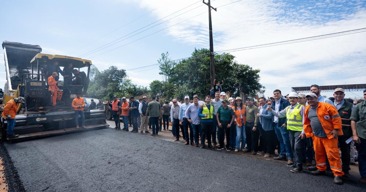 Avanza la conexión vial en Juan Eulogio Estigarribia que beneficiará a comunidades productivas de Caaguazú