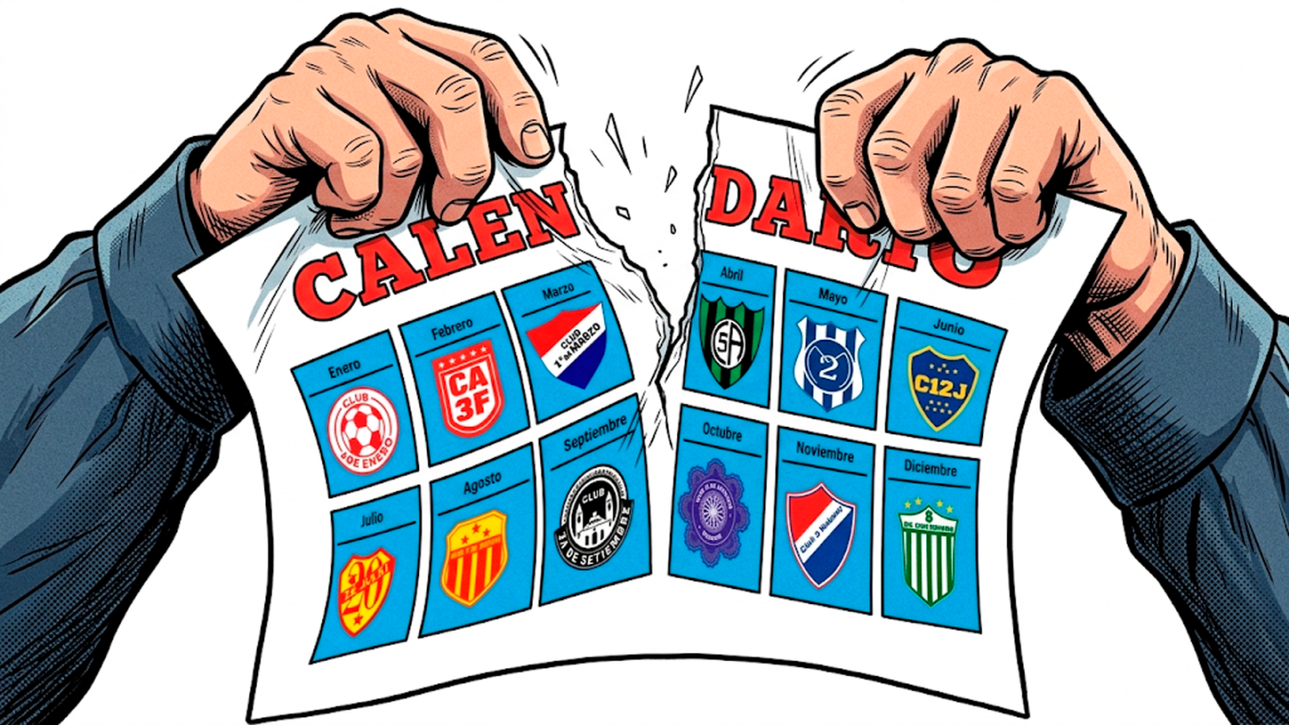 El fútbol como almanaque en Paraguay