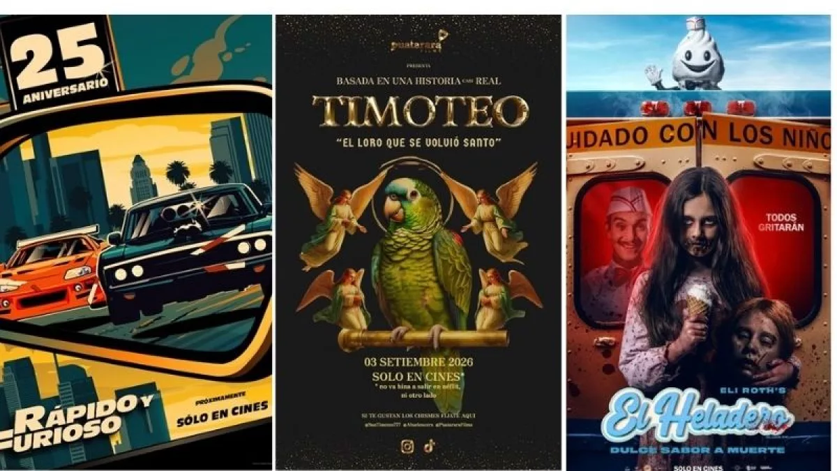 Cartelera de Cine: ¿Qué hay para ver?