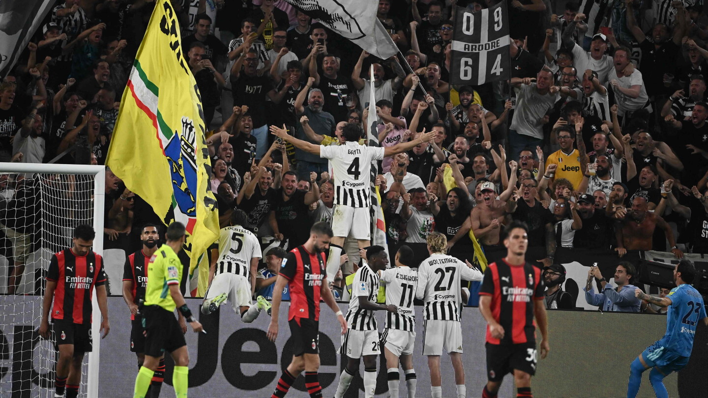 Juventus le iguala sobre la hora al Milan
