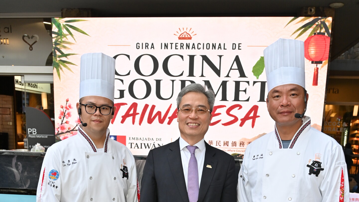 Gira Internacional de Cocina Taiwanesa llega a Paraguay
