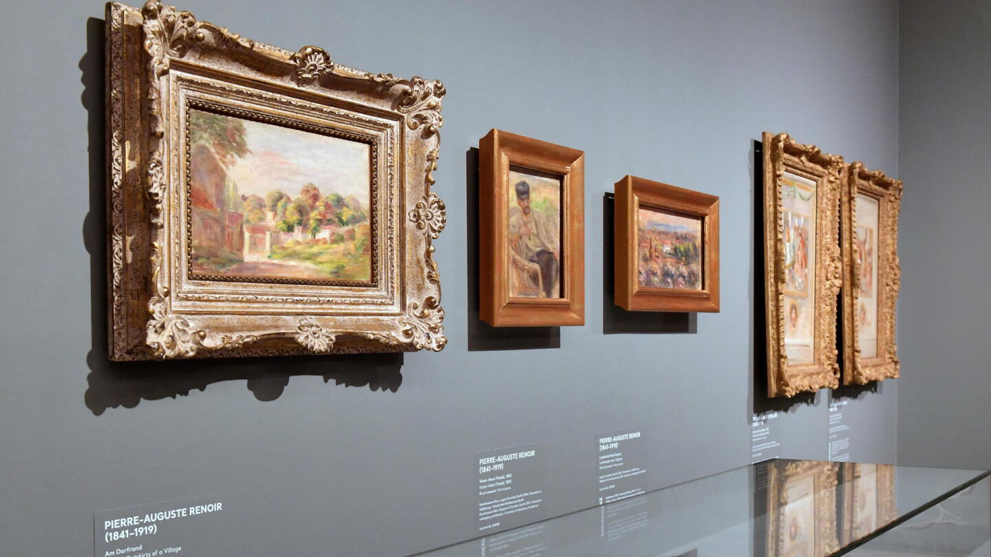 Roban tres obras del museo Renoir de Cagnes-sur-Mer, en el sureste de Francia