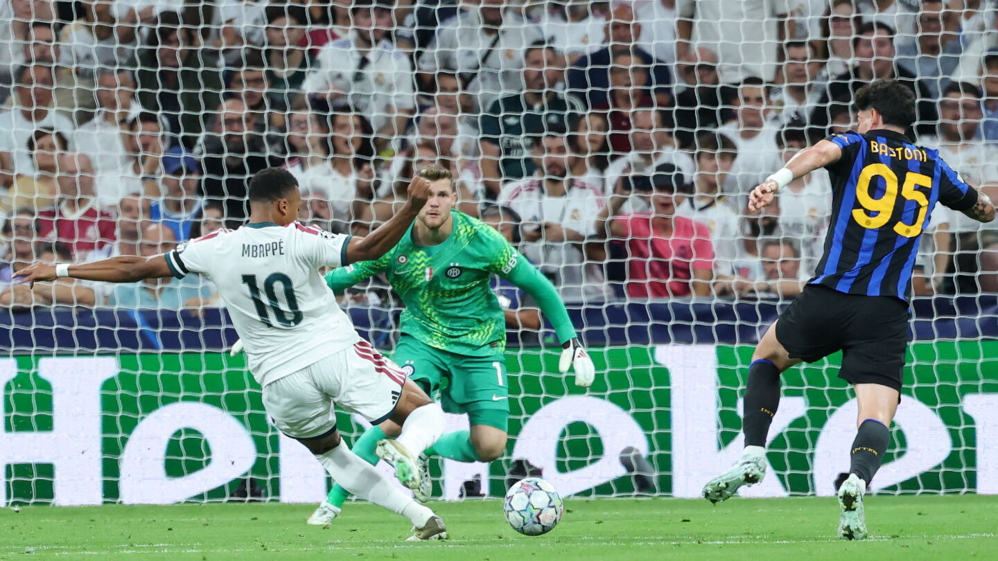Real Madrid se estrena con victoria como local ante el Inter