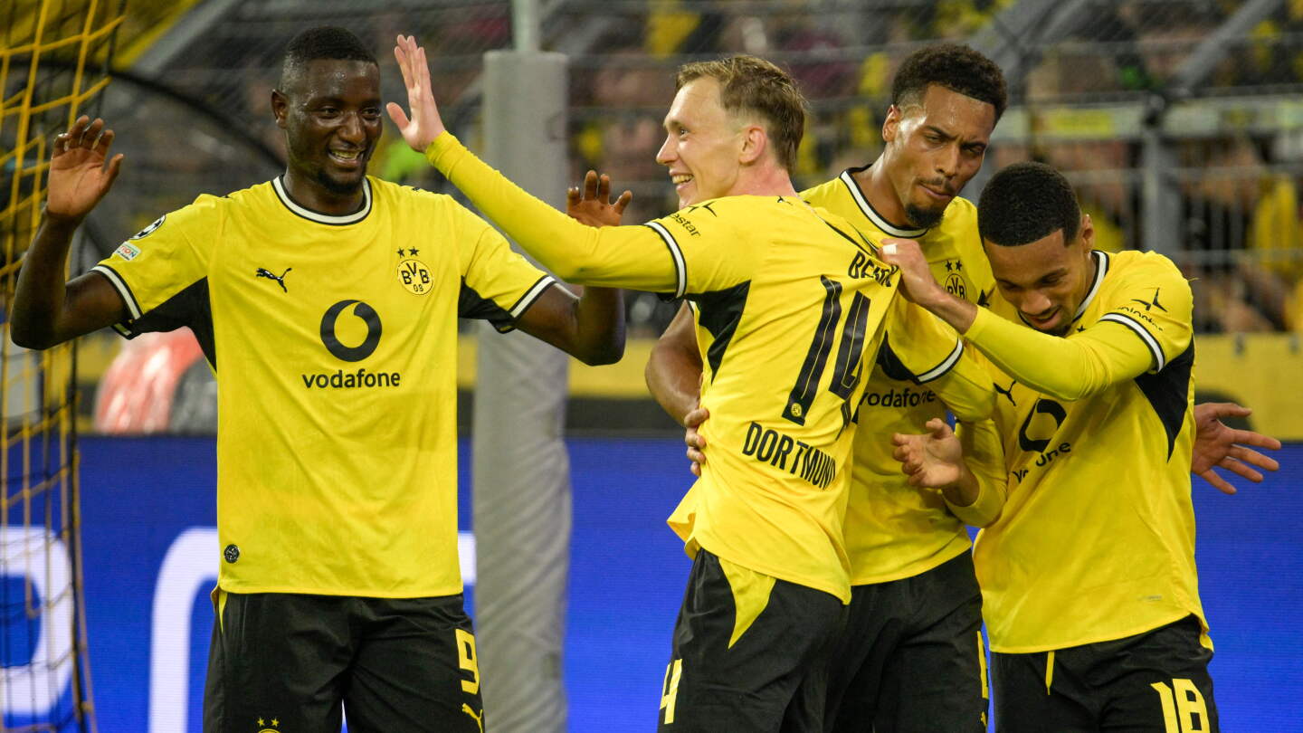 El Dortmund se impone al Villarreal en un partidazo