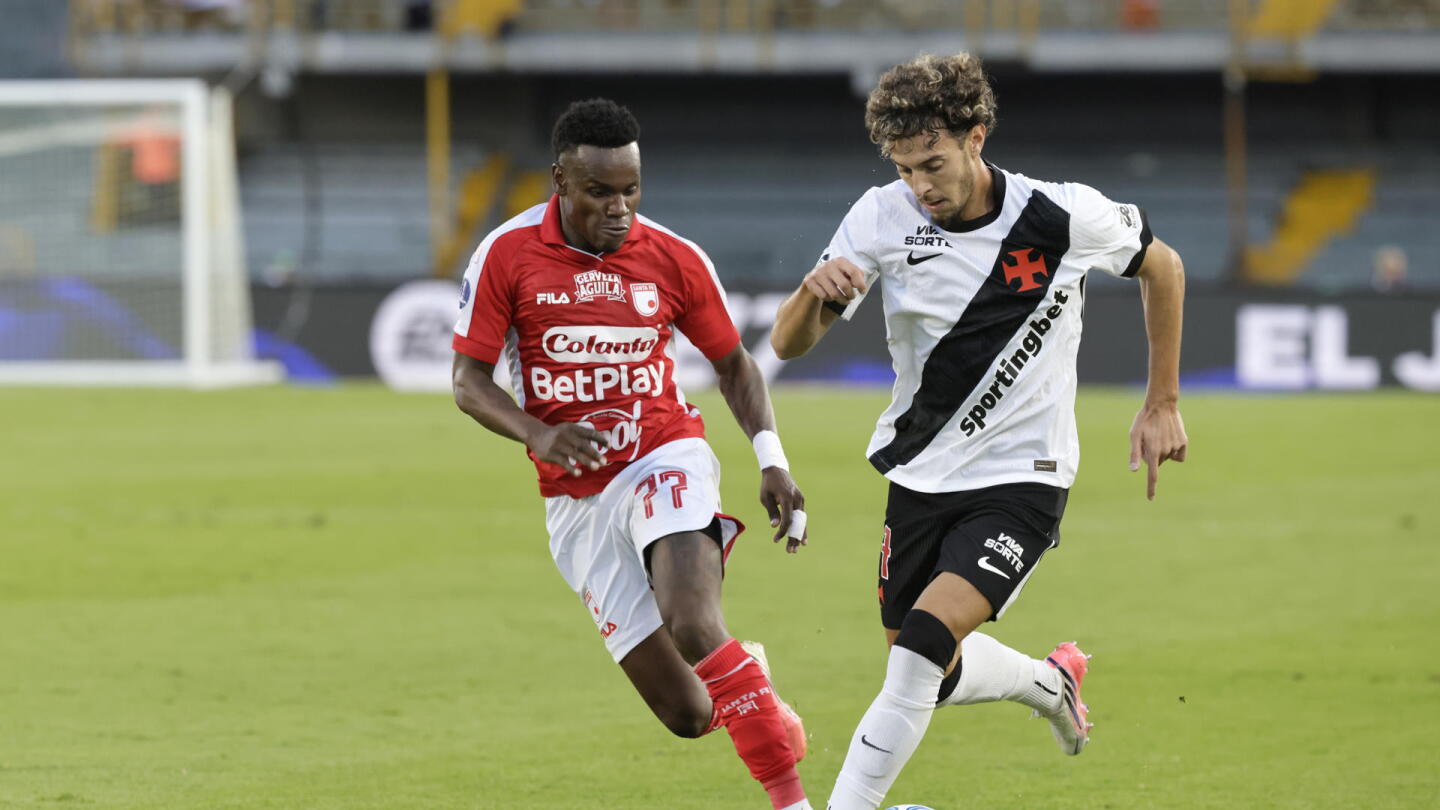 Vasco da Gama logra empate sin goles ante Santa Fe en Bogotá