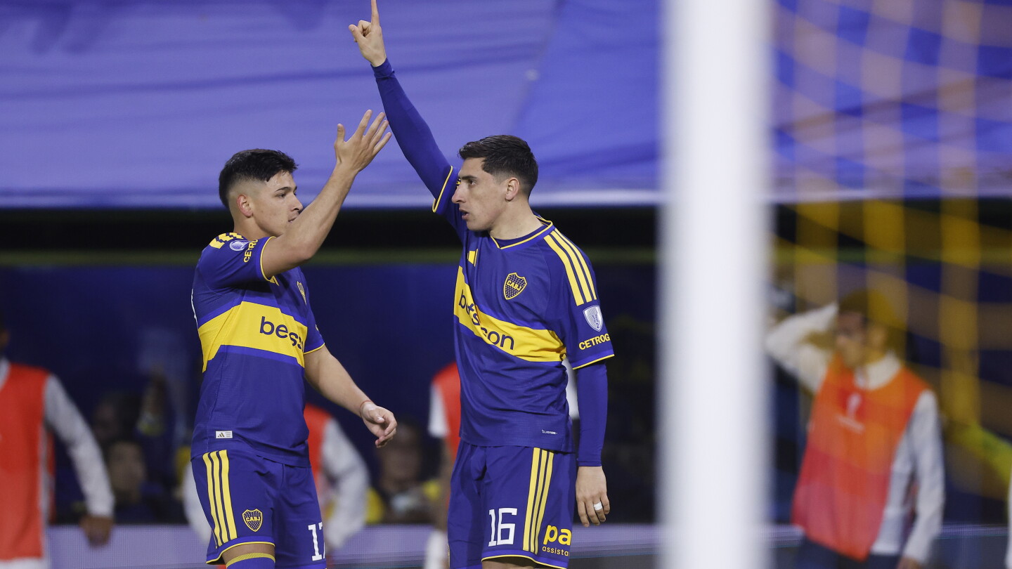 Boca vence a São Paulo en la ida de los cuartos de final