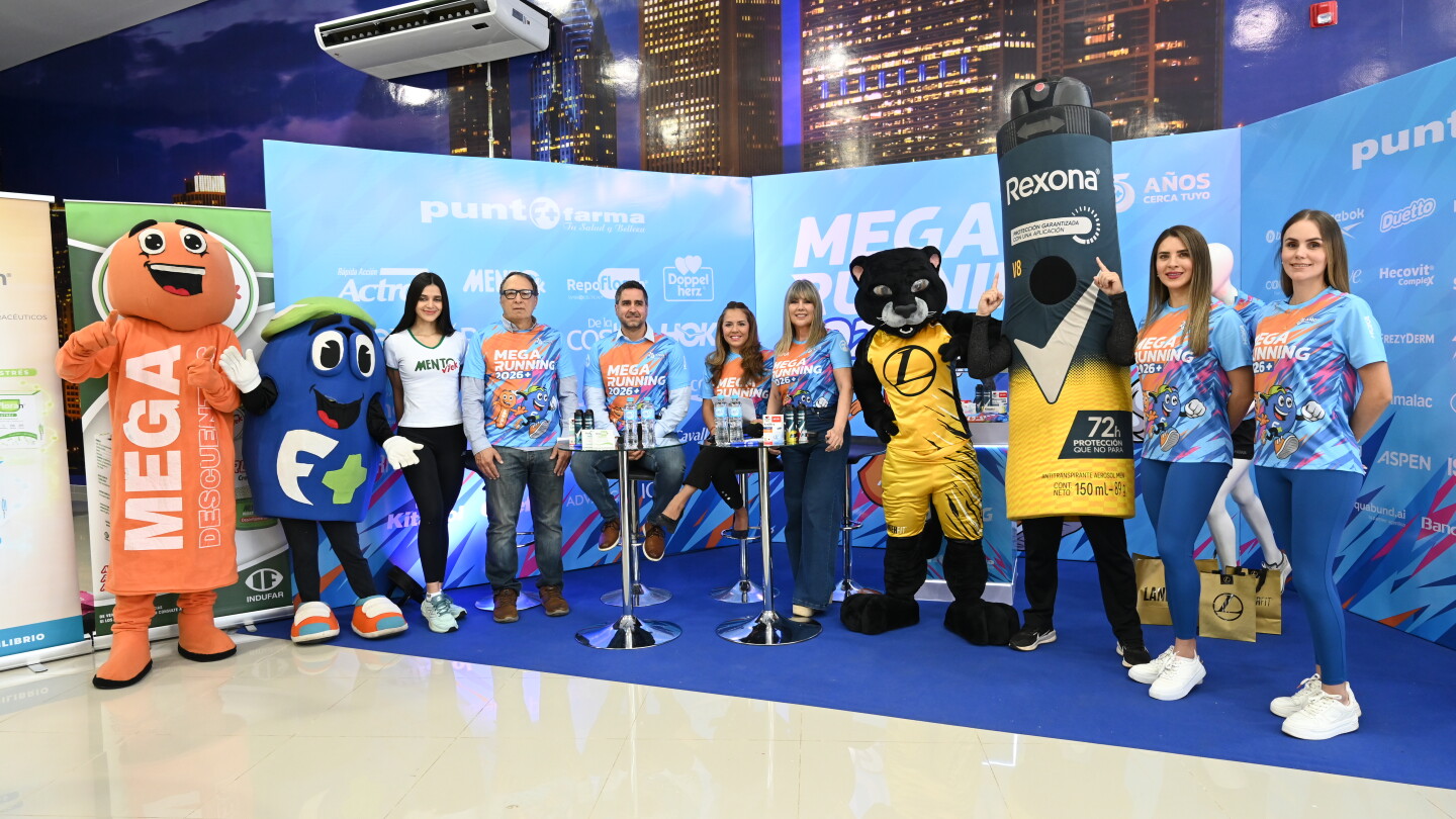 Punto Farma presenta la Mega Running 2026 en celebración de sus 25 años